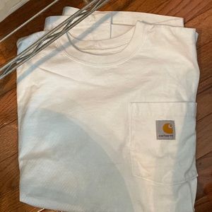Carhartt Mens white Short sleeve Tshirt